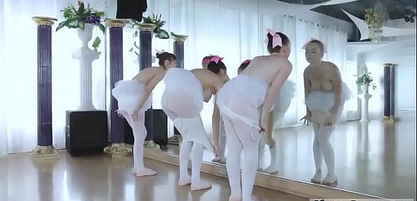  Amateur teen couple squirt and cute fuck Ballerinas
